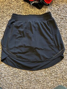 Lululemon Hotty Hot High-Rise Skirt *Long Black